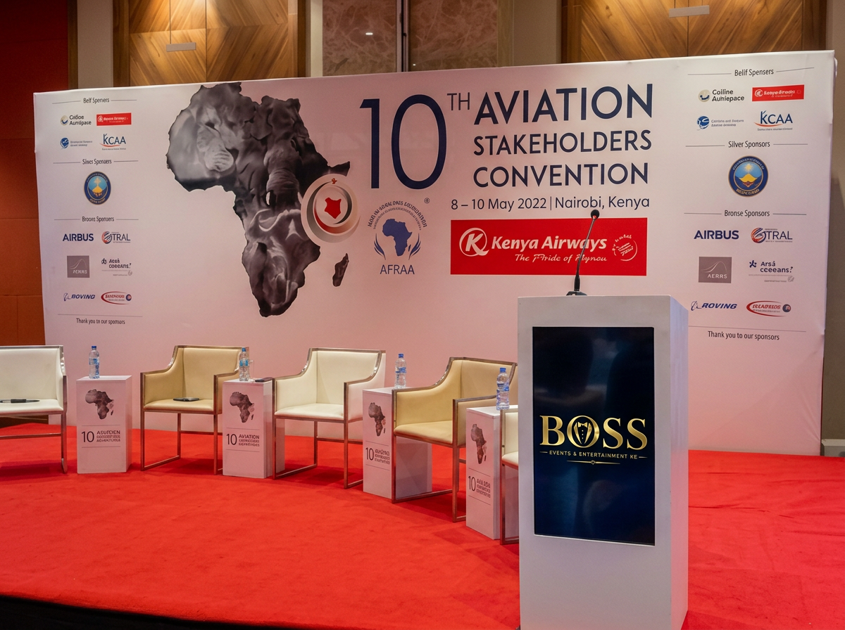 Corporate Events production in Nairobi by Boss Events & Entertainment