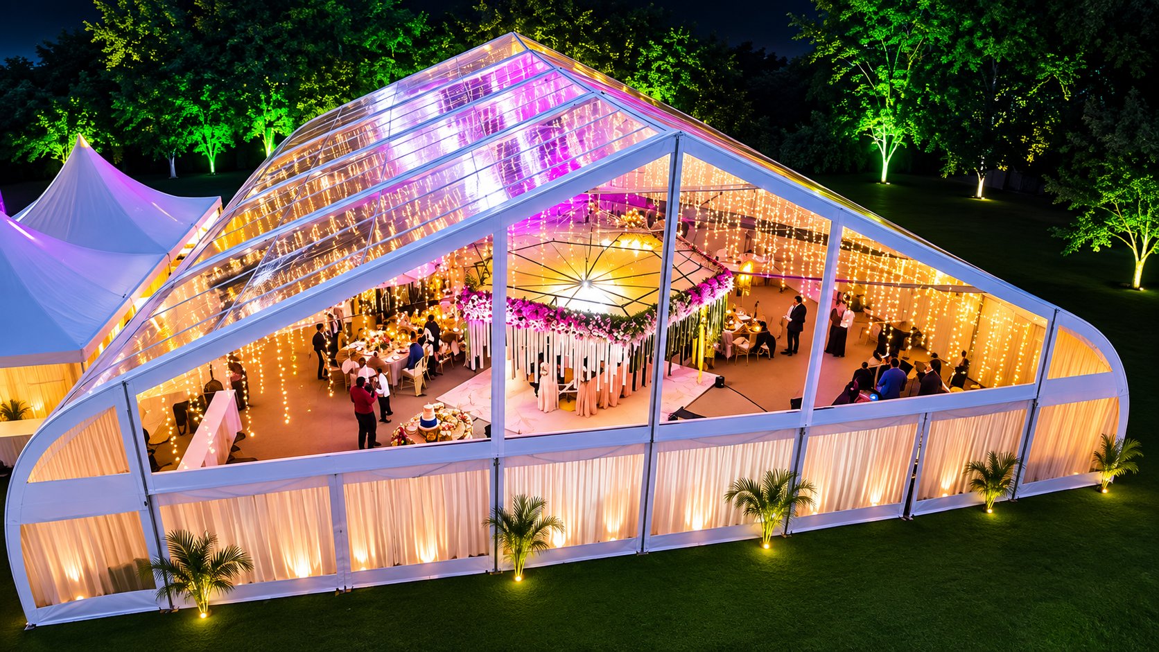 Transparent A-Frame Tent by Boss Events & Entertainment KE