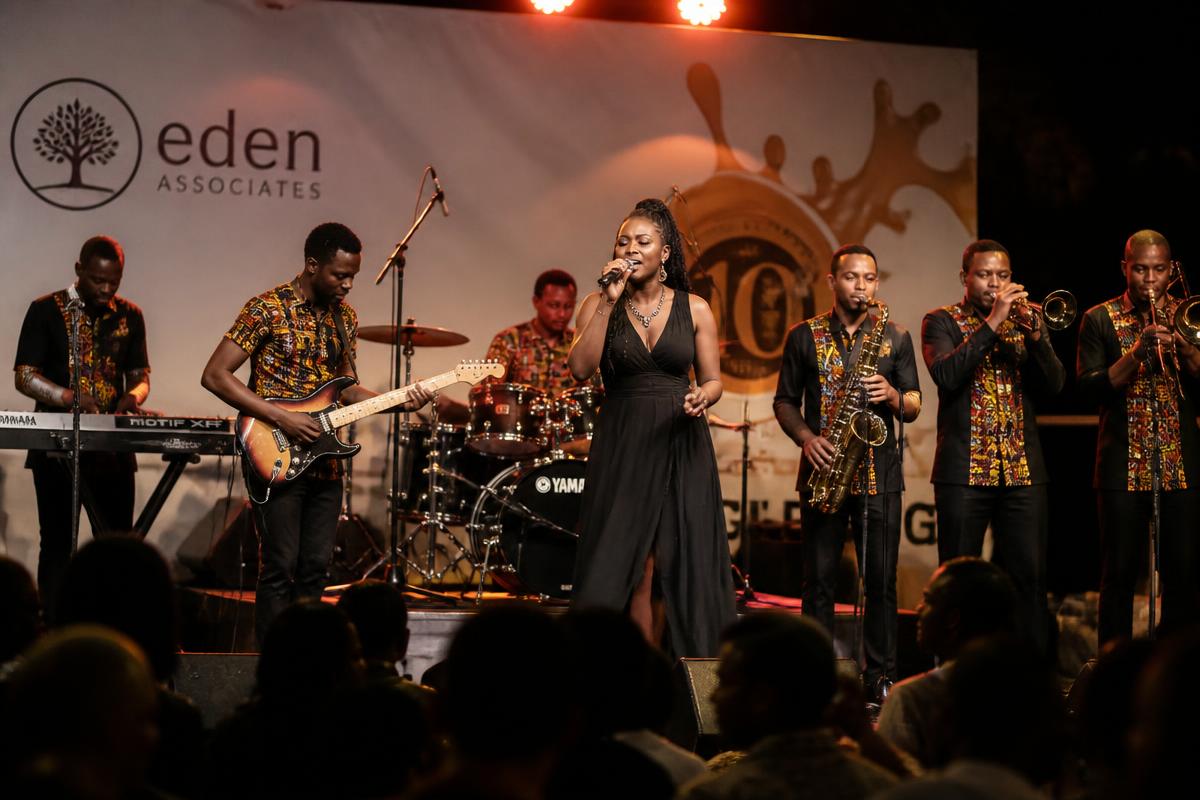 Live band performing at an event in Nairobi Kenya